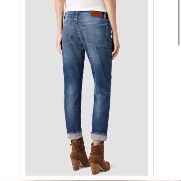 All Saints Jeans Women’s “Slim Boy” - Picture 2 of 8